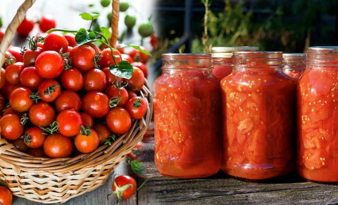 Wie wählt man Tomaten aus? Wie wählt man Menemenlik-Tomaten aus? 6 Tipps für Dosentomaten