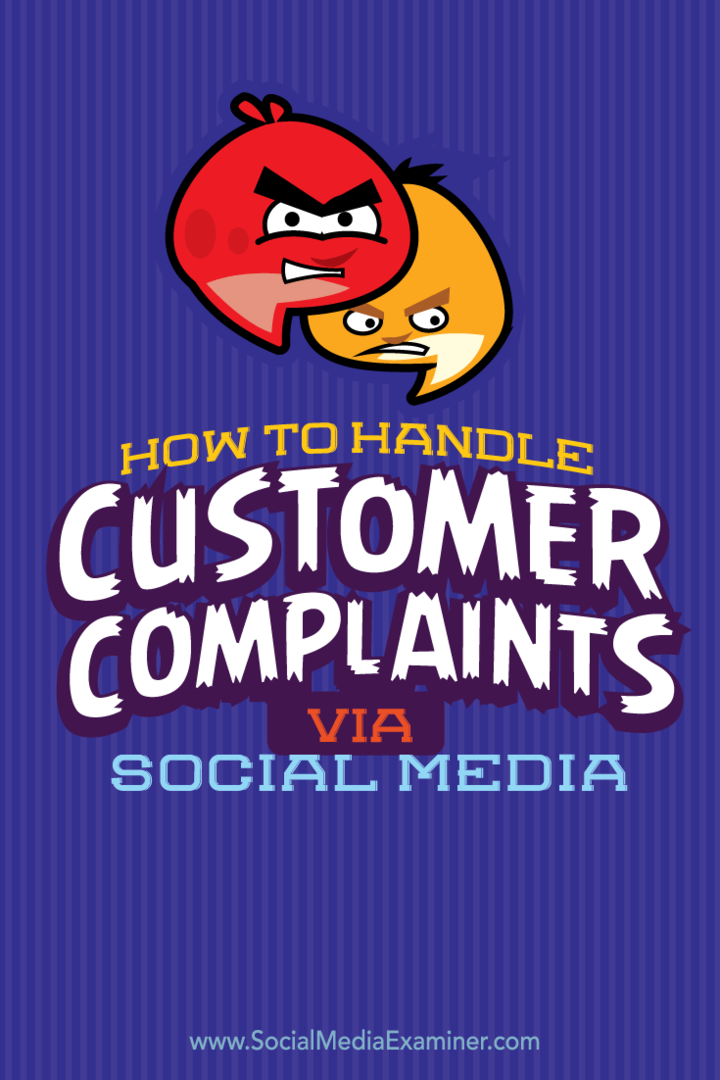 Umgang mit Kundenbeschwerden in sozialen Medien