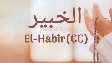 Was bedeutet al-Habir (cc)? Was sind die Vorzüge des Namens Al-Habir? Esmaul Husna Al-Habir...