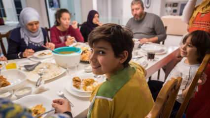 Unverzichtbare Bräuche von Sahur und Iftars bei Familien im Ramadan