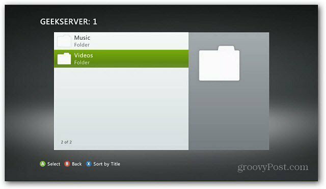 Greifen Sie über Xbox 360 auf Windows Home Server Multimedia zu