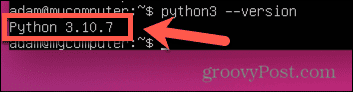 Ubuntu-Python-Version