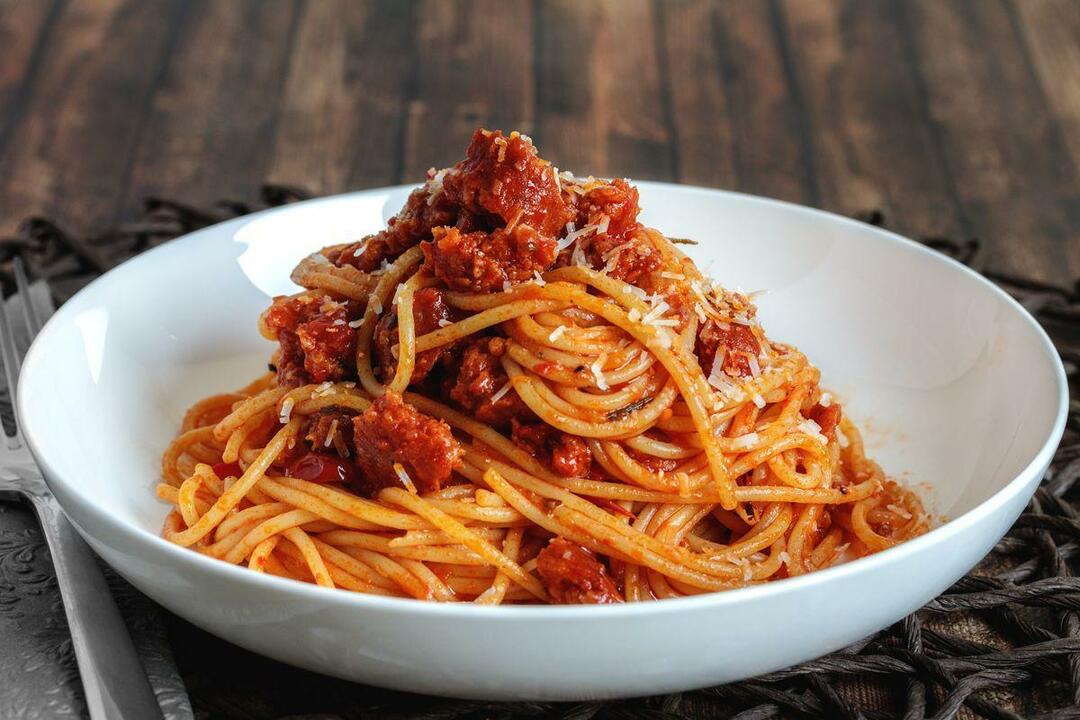 Areda Piar recherchierte: Die beliebteste Pasta in der Türkei sind Spaghetti mit Tomatensauce
