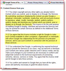 Die Nutzungsbedingungen von Google LICENSE geben Datenschutz UND FARM:: groovyPost.com preis