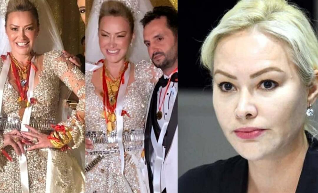 Er trug bei seiner Hochzeit kiloweise Gold! Aylin Coşkun: Die Schmuckzeremonie kommt zu mir in einen Vorort