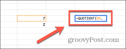 Google Sheets Komma