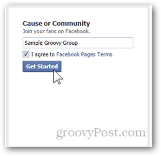 Facebook-Seite Facebook-Seitenname erstellen loslegen