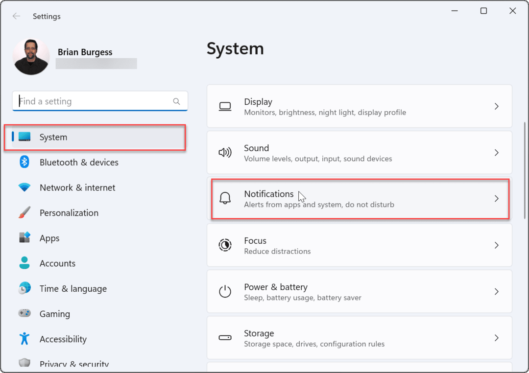 So blockieren Sie Benachrichtigungen unter Windows 11