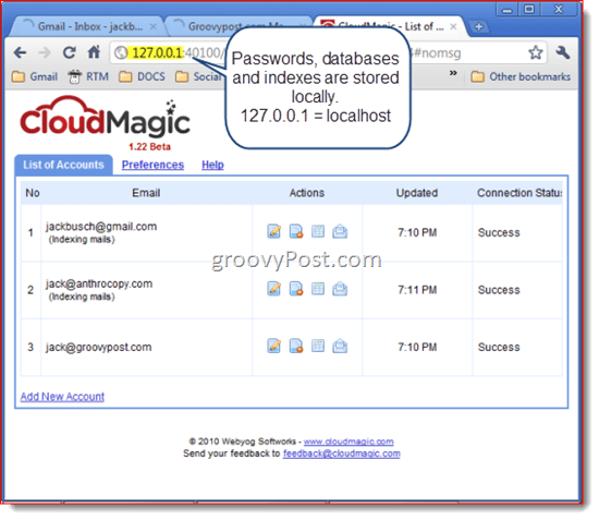 CloudMagic: Sofortige Google Mail-Suche