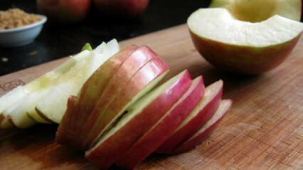 Wie kann man verhindern, dass der Apfel bräunt? 