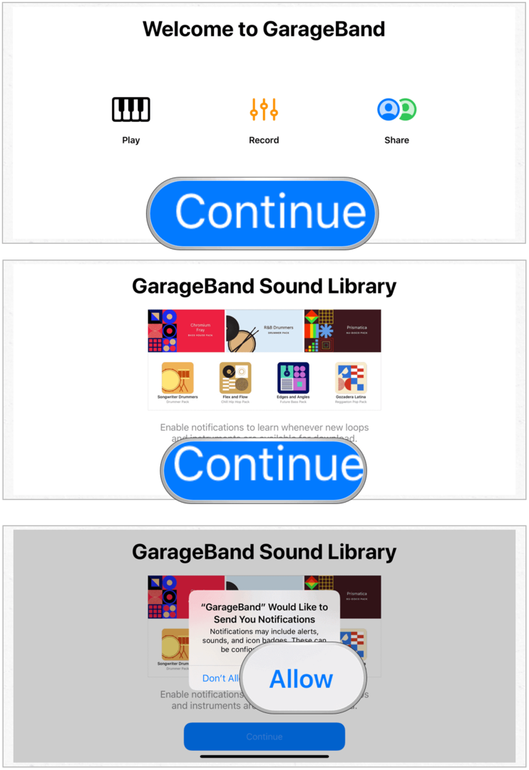 GarageBand auf dem iPhone installieren