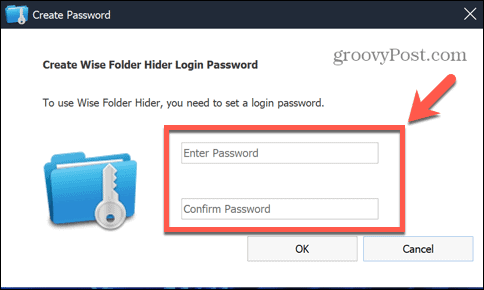 Wise Folder Hider Passwort