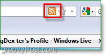 Wie abonniere ich Windows Live People RSS-Updates mit Firefox?