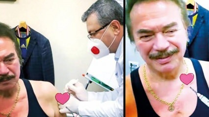Der Meisterkünstler Orhan Gencebay erhält einen Coronavirus-Impfstoff
