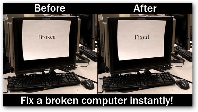 Lösen Sie jedes Computerproblem mit diesem einfachen Trick!