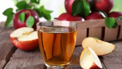 Was sind die Vorteile von Apfel? Wenn Sie Zimt in Apfelsaft geben und trinken ...