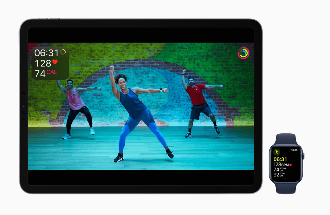 Apple Fitness auf dem iPad