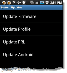 Android-System-Update-Typen
