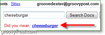 Cheeseburger nie wieder falsch schreiben! Google Docs hat Rechtschreibvorschläge 