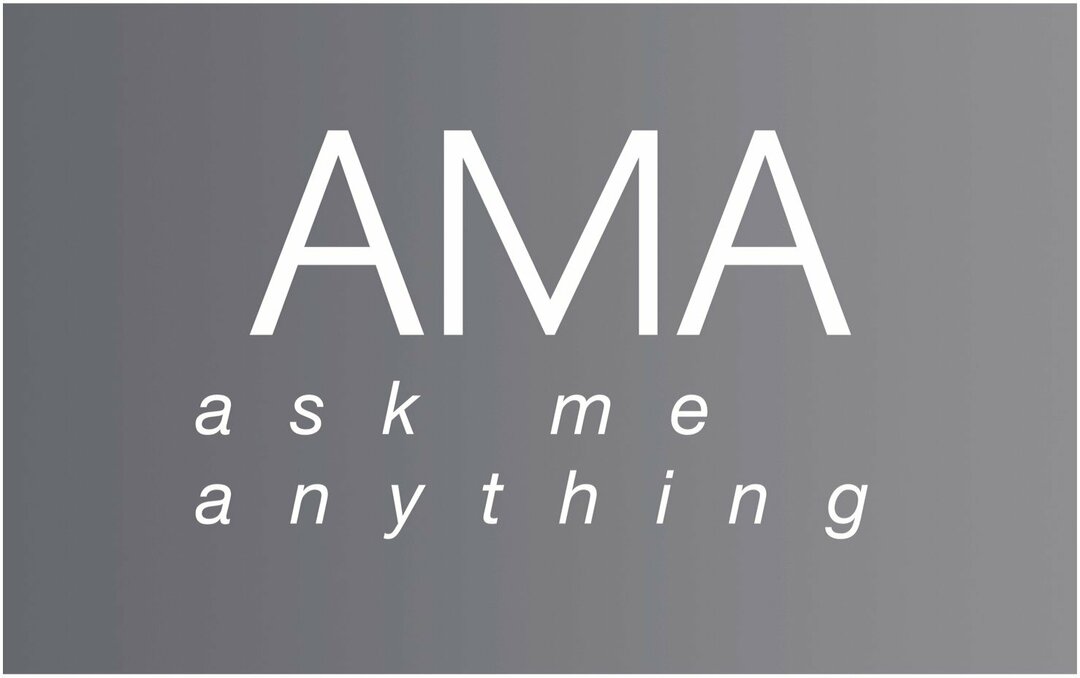 Was bedeutet AMA und wie verwende ich es online?