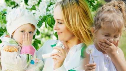 Frühlingsallergie-Symptome bei Babys und Kindern! Wie schützt man sich vor Frühlingsallergien?