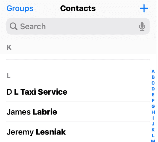 Löschen Sie doppelte Kontakte auf dem iPhone