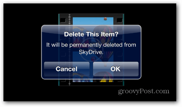 So verwenden Sie den Papierkorb in Windows SkyDrive