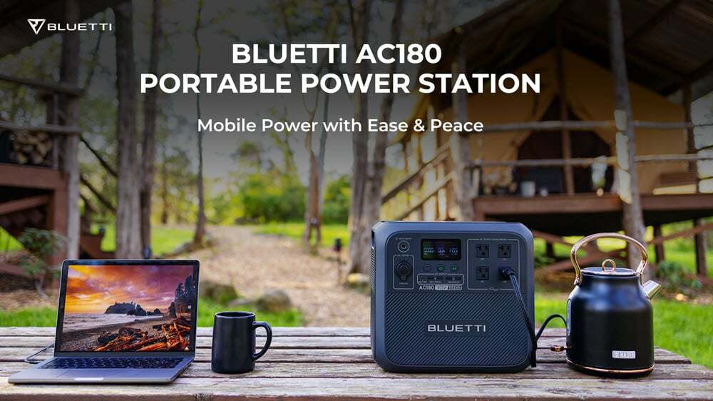 Der AC180 von BLUETTI: Umwandelnde tragbare Kraftwerke für abenteuerliche Outdoor-Abenteuer