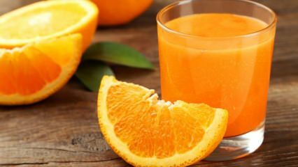 Was sind die Vorteile von Orange? Wenn Sie jeden Tag ein Glas Orangensaft trinken ...