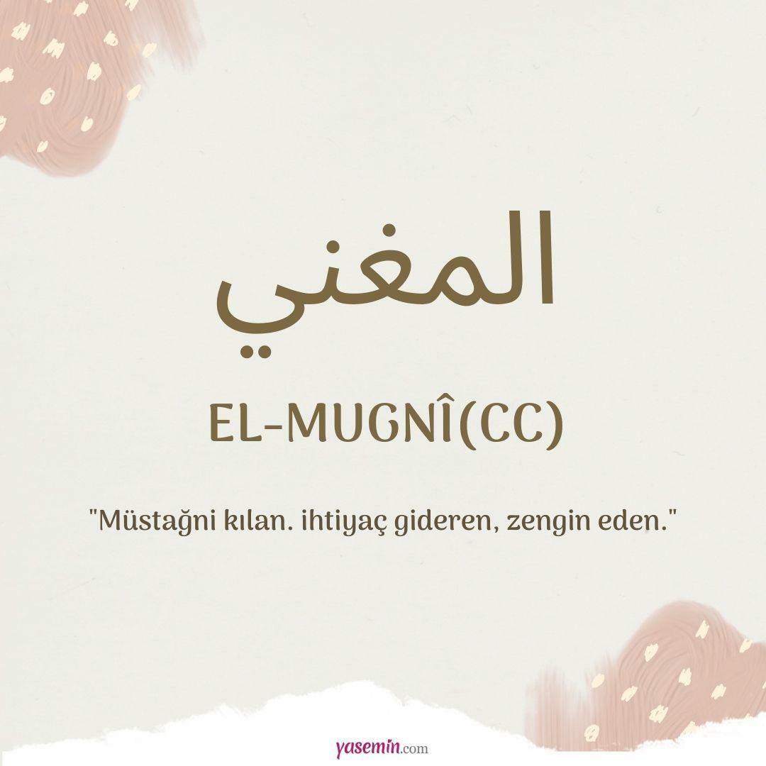 Was bedeutet Al-Mughni (c.c.)?