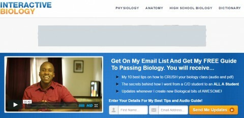 In Leslie's erstem Blog, Interactive Biology, wurden in kurzen Videos individuelle Biologiekonzepte vorgestellt.