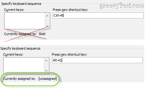 Benutzerdefinierte Tastaturkürzel Word 2010