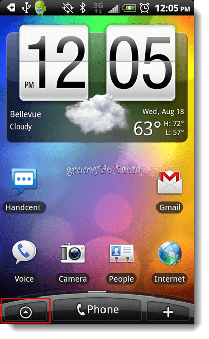 Android-Bildschirm