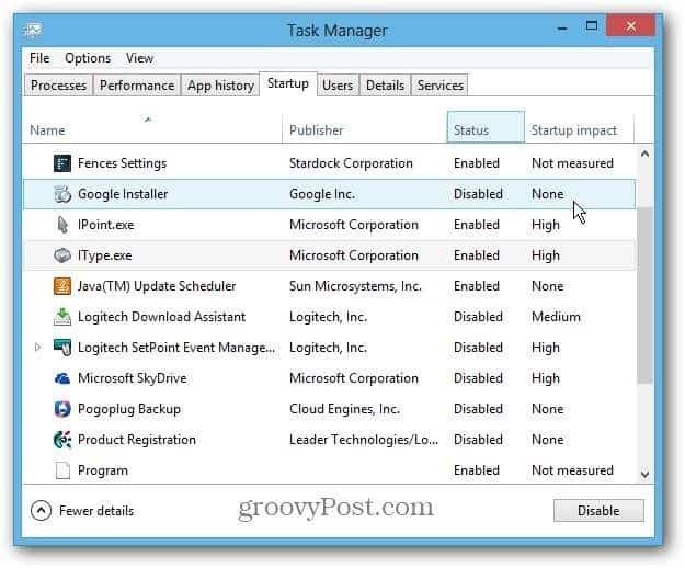 Windows 8 Task-Manager