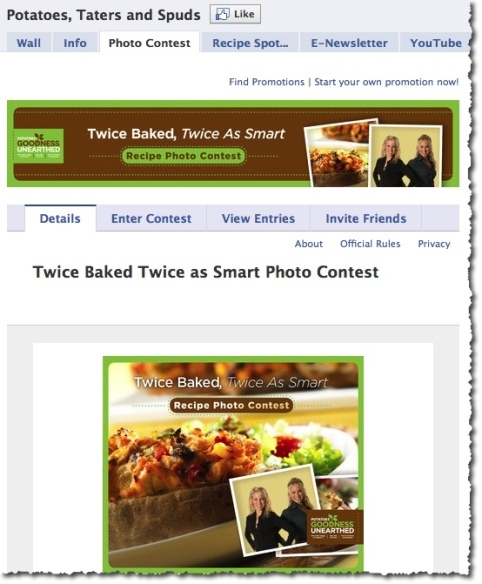 Zweimal gebacken, zweimal als Smart Recipe Fotowettbewerb