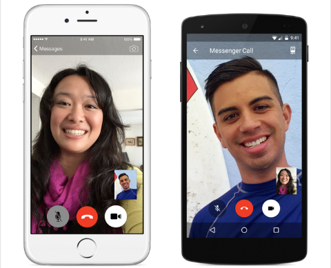 Facebook-Videoanrufe im Messenger jetzt weltweit verfügbar