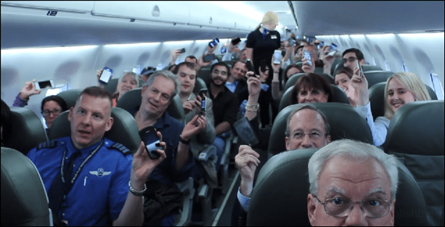Persönliche Elektronik jetzt während des Starts auf Delta und JetBlue Flügen erlaubt