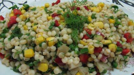 Wie macht man einen Couscous-Salat? Das einfachste Salatrezept aus Couscous