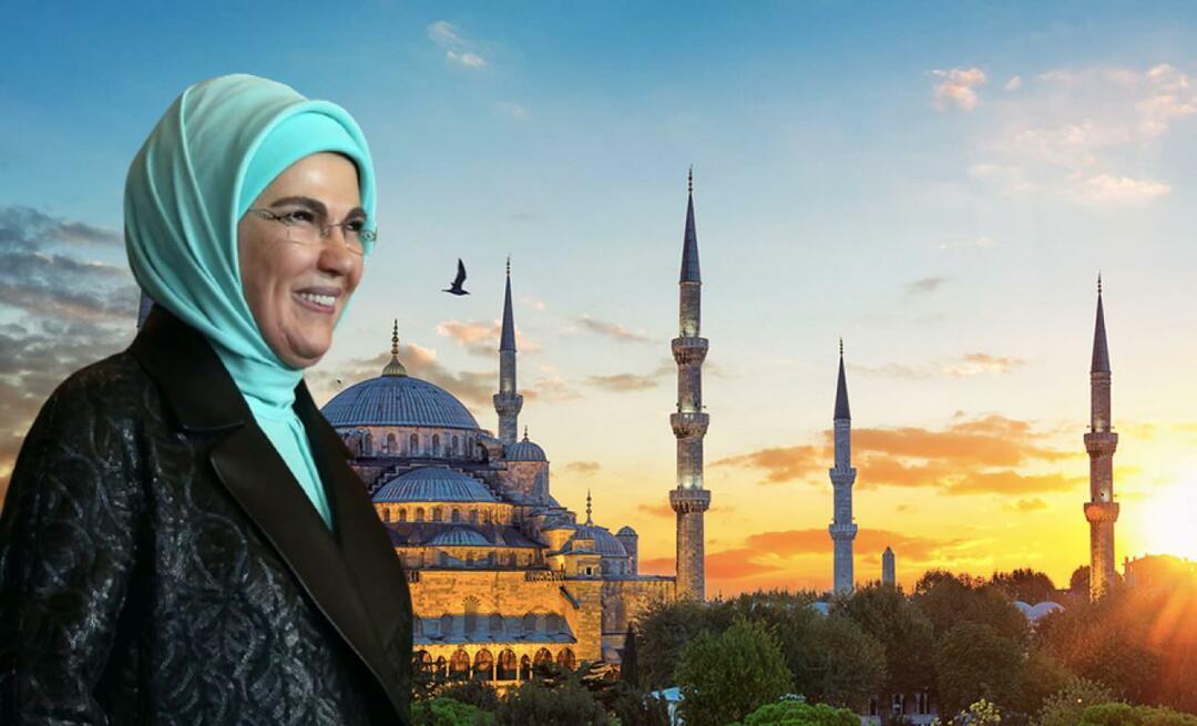 Sharing Ramadan von Emine Erdoğan: Ich wünsche mir, dass der Ramadan unserem Land Wohlbefinden bringt