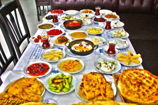 Van Frühstückstisch, Aksaray