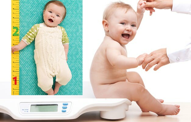 Wie berechnet man Größe und Gewicht bei Säuglingen? Wie wiege ich ein Baby zu Hause? Größen- und Gewichtsmessung beim Baby