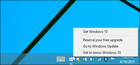 Holen Sie sich das Windows 10-Symbol