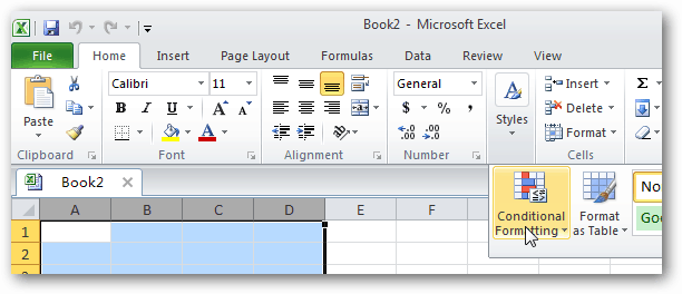 Microsoft Excel bedingte Formatierung