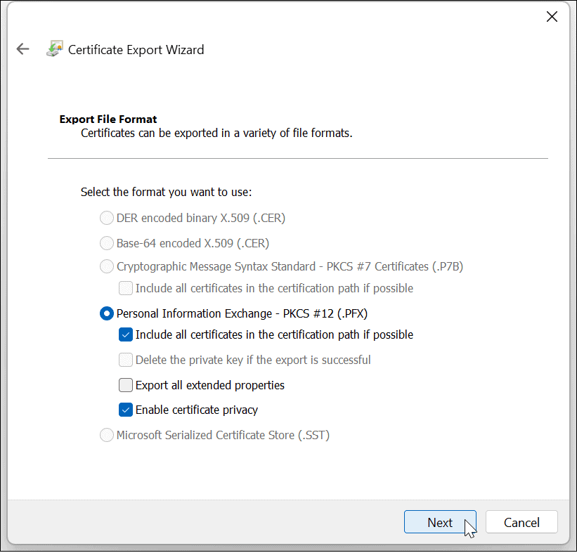 Dateien und Ordner unter Windows 11 verschlüsseln