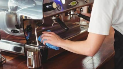 Die einfachsten Möglichkeiten, die Kaffeemaschine zu reinigen! Kommt Kalk aus der Kaffeemaschine?
