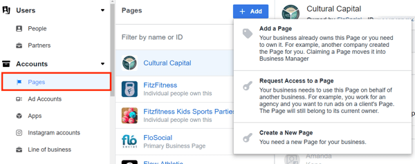 Verwenden Sie Facebook Business Manager, Schritt 10.