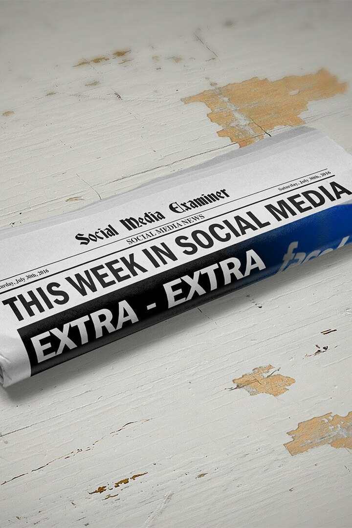 Reddit lässt Marken Benutzerbeiträge bewerben: Diese Woche in Social Media: Social Media Examiner