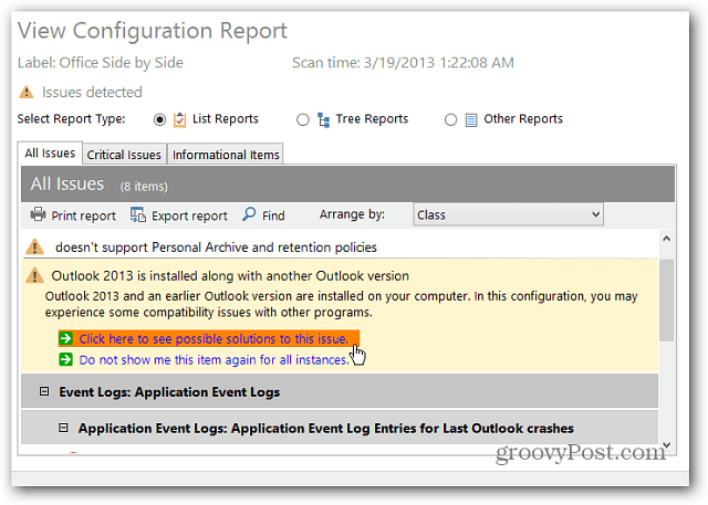 Beheben Sie Microsoft Office-Probleme mit dem Office Configuration Analyzer-Tool