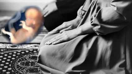 Wie wird während der Schwangerschaft gebetet? Kann man im Sitzen beten? Während der Schwangerschaft beten ...
