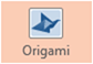 Origami PowerPoint-Übergang
